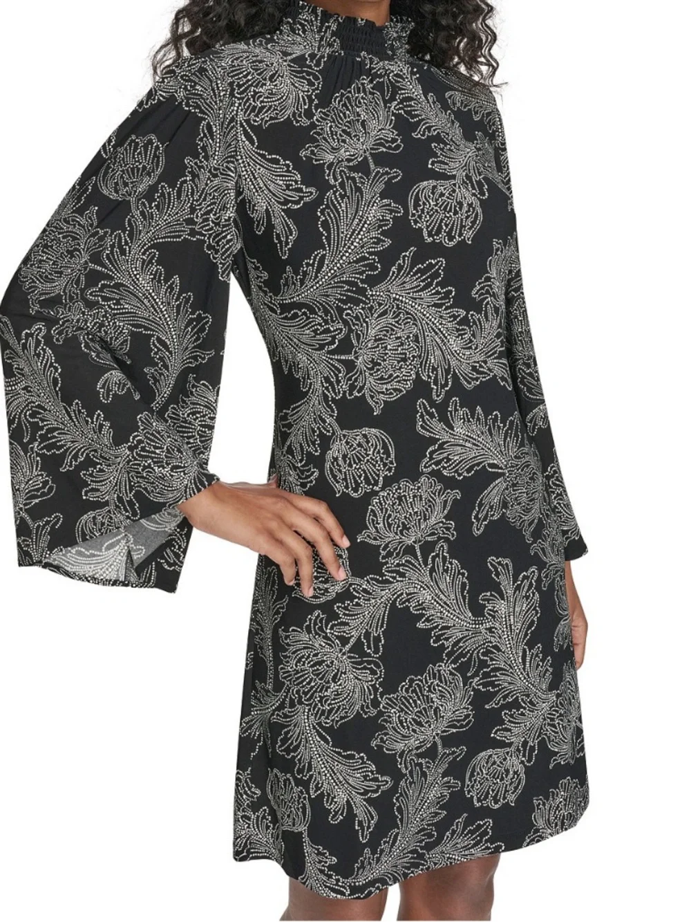 Tommy Hilfiger Women's Printed A-Line Shift Dress Size 10